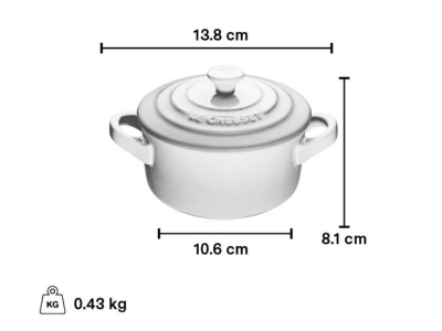 Le Creuset Mini Round Cocotte - CA-71901125007131