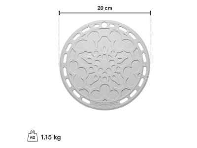 Le Creuset French Trivet in Oyster - CA-42401000444005