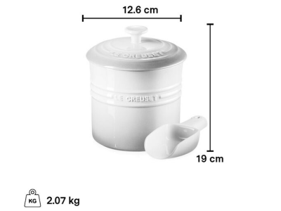 Le Creuset Pet Food Container with Scoop in Blueberry - CA-71402330220131