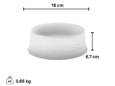 Le Creuset Pet Bowl in Shell Pink - CA-71401145777001