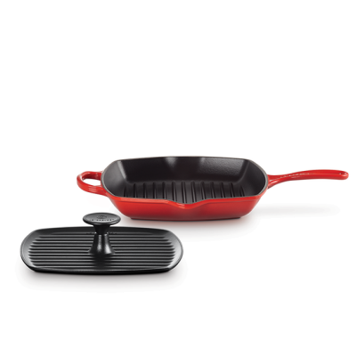 Le Creuset Square Skillet Grill and Panini Press Set - CA-CA00024000060000