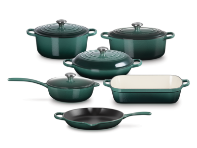 Le Creuset 10-Piece Enamelled Cast Iron Cookware Set - CA-CA00023000795000