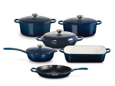 Le Creuset 10-Piece Enamelled Cast Iron Cookware Set - CA-CA00023000422000