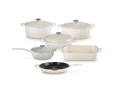 Le Creuset 10-Piece Enamelled Cast Iron Cookware Set - CA-CA00023000716000