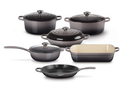 Le Creuset 10-Piece Enamelled Cast Iron Cookware Set - CA-CA00023000444000