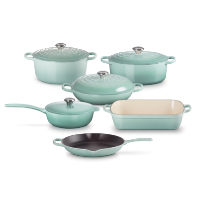 Le Creuset 10-Piece Enamelled Cast Iron Cookware Set - CA-CA00023000771000