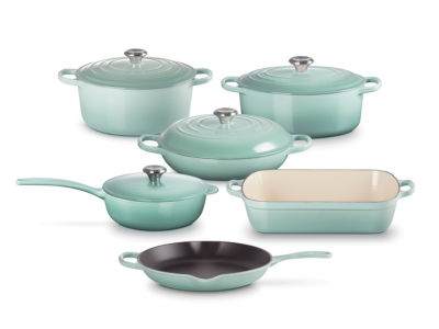 Le Creuset 10-Piece Enamelled Cast Iron Cookware Set - CA-CA00023000771000