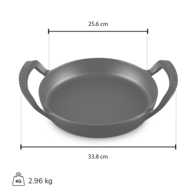 Le Creuset Alpine Outdoor Collection Round Skillet - CA-20270025000001