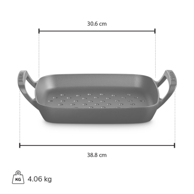 Le Creuset Alpine Outdoor Collection Square Grilling Basket - CA-20271030000001