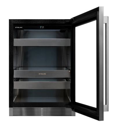 24" Stirling Single Zone Beverage Cooler in Stainless Steel - S4-100SS