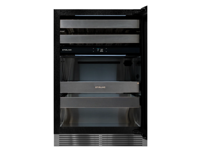 24" Stirling Dual Zone Beverage Cooler in Panel Ready - S4-D250PANR