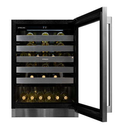 24" Stirling Single Zone Wine Cooler in Stainless Steel - S4-150SS