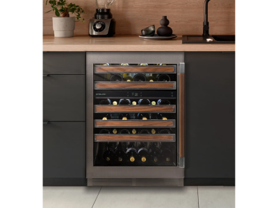 Stirling Dual Zone Wine Cooler in Stainless Steel - S4-D225SS