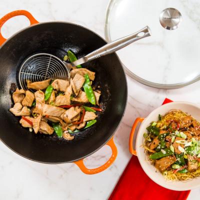 Le Creuset Wok with 4.8L Capacity - CA-21308032060041