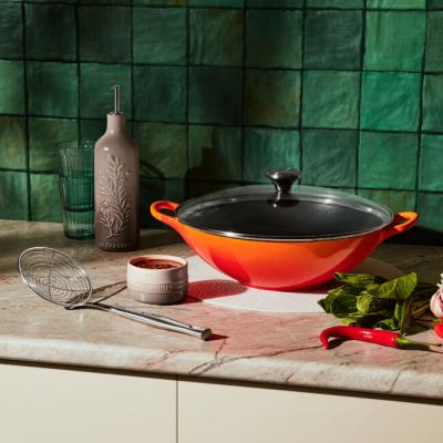 Le Creuset Wok with 4.8L Capacity - CA-21308032060041