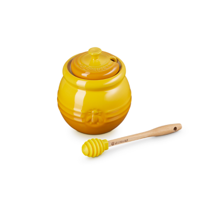 Le Creuset Honey Pot with Silicone Honey Dipper - CA-ST00563000672001