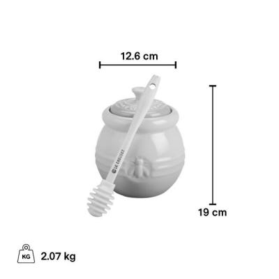 Le Creuset Honey Pot with Silicone Honey Dipper - CA-ST00563000672001