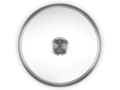 Le Creuset 10" Glass Lid With Stainless Steel Knob - CA-51150026001261