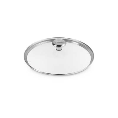 Le Creuset 10" Glass Lid With Stainless Steel Knob - CA-51150026001261
