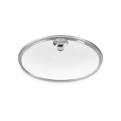Le Creuset 12" Glass Lid With Stainless Steel Knob - CA-51150030001261
