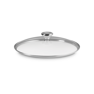Le Creuset 12" Glass Lid With Stainless Steel Knob - CA-51150030001261