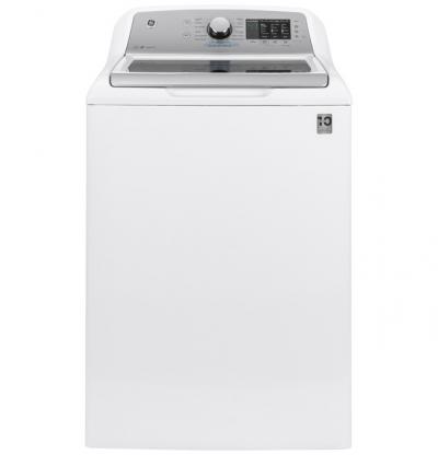 27" GE 4.8  Cu. Ft. Capacity Washer With Sanitize - GTW720BSNWS