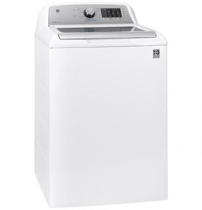 27" GE 4.8  Cu. Ft. Capacity Washer With Sanitize - GTW720BSNWS