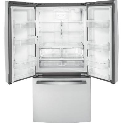 33" GE 18.6 Cu. Ft. Counter-Depth French-Door Refrigerator - GWE19JYLFS