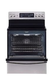 30" GE 5.0 cu. Ft. Free Standing Electric Self Cleaning Convection Range - JCB840SKSS