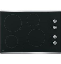 30" GE Built-In CleanDesign Electric Cooktop - JP3030SJSS