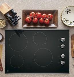 30" GE Built-In CleanDesign Electric Cooktop - JP3030SJSS