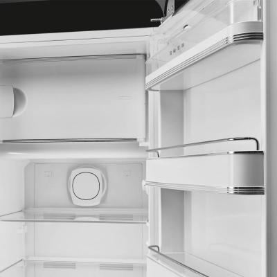 24" SMEG 50's Style Refrigerator with Internal Freezer Compartment - FAB28URDBLM3
