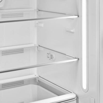 24" SMEG 50's Style Refrigerator with Internal Freezer Compartment - FAB28URDBLM3