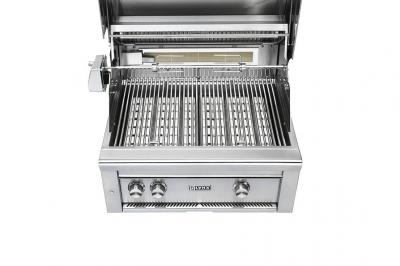30" Lynx Built In Natural Gas Grill With All Ceramic Burners And Rotisserie - L30R-3-SING