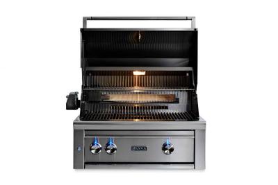 30" Lynx Built In Natural Gas Grill With All Ceramic Burners And Rotisserie - L30R-3-SING