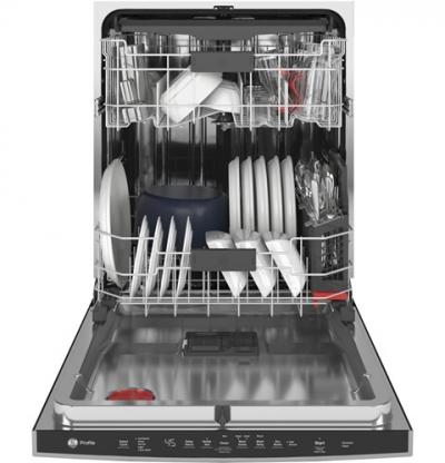 24" GE Profile Built-In Tall Tub Dishwasher with Stainless Steel Tub - PDP715SYNFS