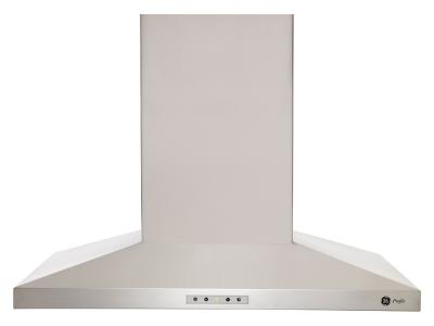 30" GE Profile Wall Mount Range Hood - PVWT930SSV