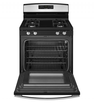 30" Amana 5.0 Cu. Ft. Gas Range With Self-Clean Option - AGR6603SFS