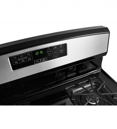 30" Amana 5.0 Cu. Ft. Gas Range With Self-Clean Option - AGR6603SFS