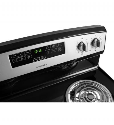 30" Amana Electric Range With Bake Assist Temps - YACR4303MFS