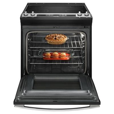 30" Amana Electric Range With Front Console - YAES6603SFS