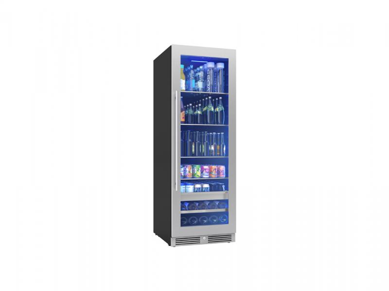 24" Zephyr Full Size Single Zone Beverage Cooler - PRB24F01BG