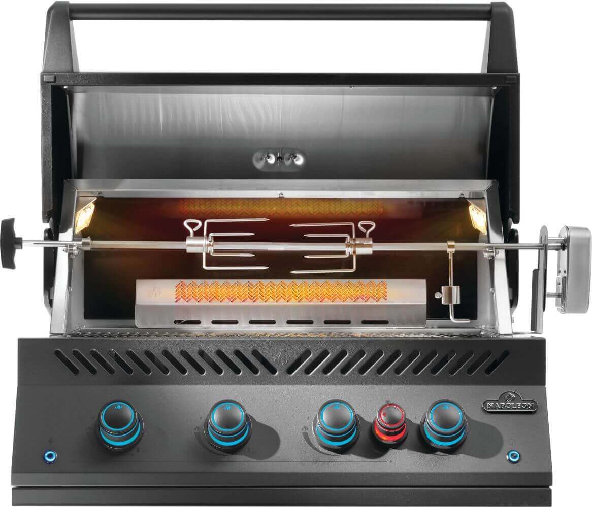 34" Napoleon Built-In 700 Series 32 Liquid Propane Grill with Rear Infrared Burner - BIG32RBPMK-1