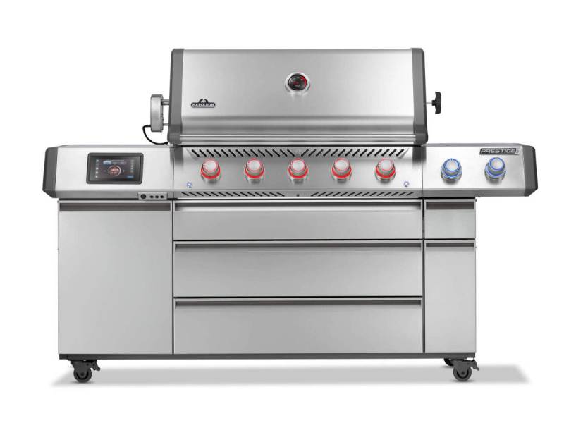 77" Napoleon Prestige PRO 665 Elite Natural Gas 5 Main Burners Grill - PRO665VXRSIBNSS