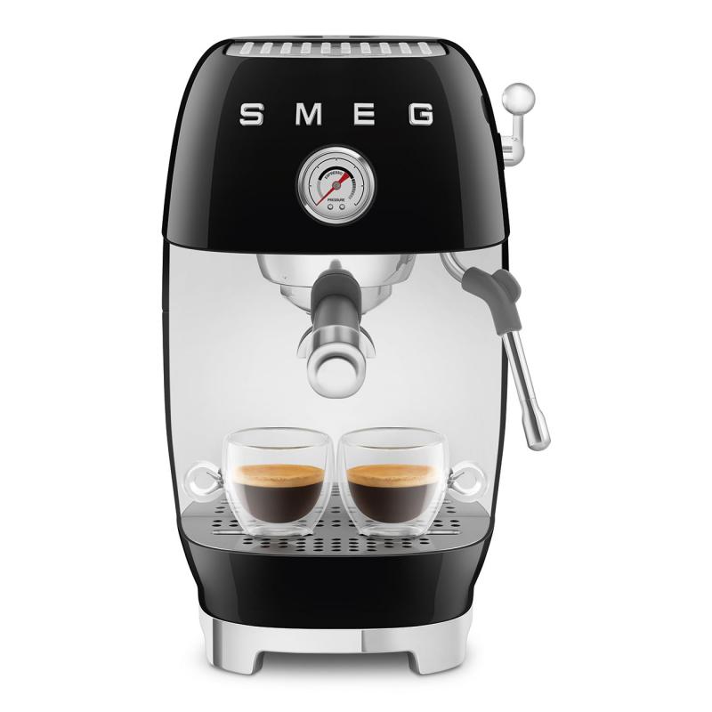 SMEG 50's Style Espresso Manual Coffee Machine - ECF03BLUS