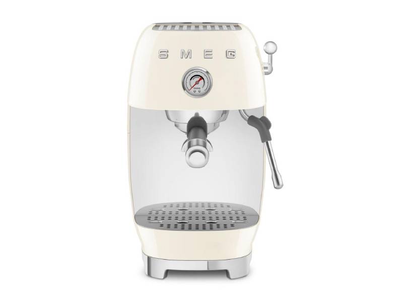 SMEG 50's Style Espresso Manual Coffee Machine - ECF03CRUS