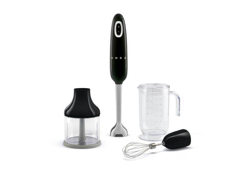 SMEG 50's Style Hand Blenders in Black - HBF03BLUS