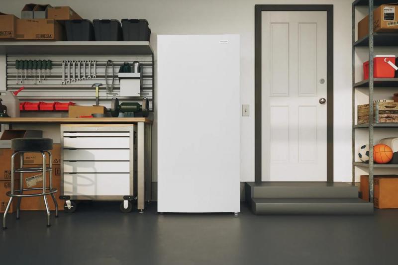 30" Frigidaire 21 Cu. Ft. Garage Ready Upright Freezer - FFUV2126AW