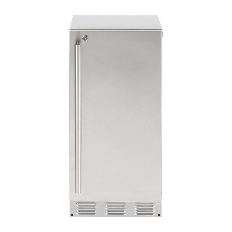 Sapphire Series 5 Indoor Square Cube Ice Machine with Stainless Steel Exterior in Panel Ready Door - SSIM15PPRADAQ