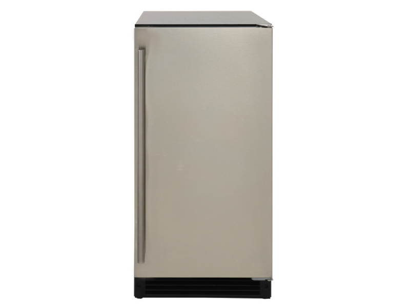 Sapphire Series 3 Indoor/Outdoor Ice Machine in Stainless Steel/Panel Ready Finish - SSIM153SSPRADA
